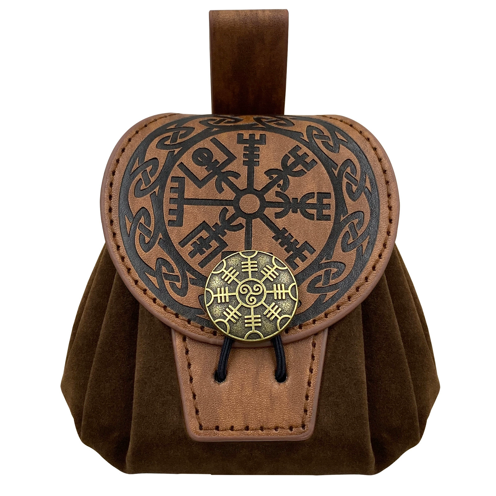 Medieval Viking - inspired Retro Round Pouch
