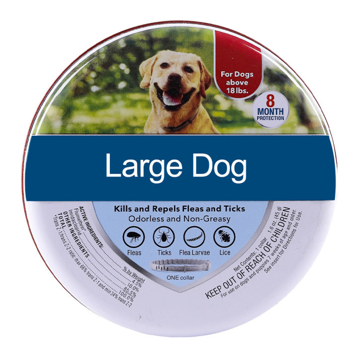 Small, Large Dogs & Cats Flea and Tick Collar | 8 Month Protection