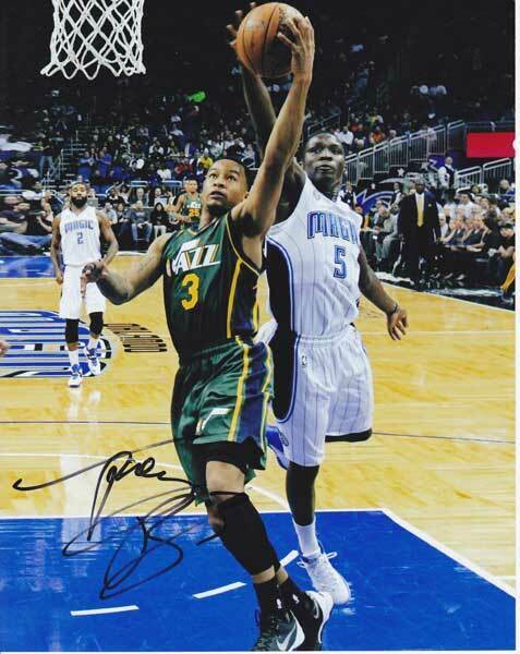 Trey Burke Signed - Autographed Utah Jazz 8x10 inch Photo Poster painting with COA