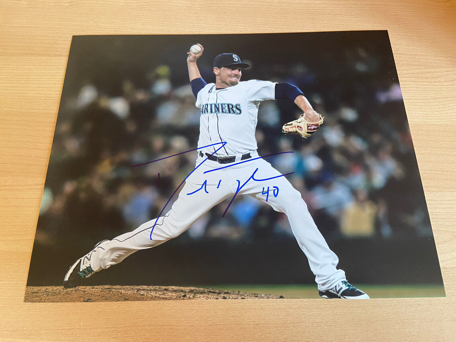 Danny Farquhar Chicago White Soxs Mariners Autographed Signed 8X10 Photo Poster painting W/COA