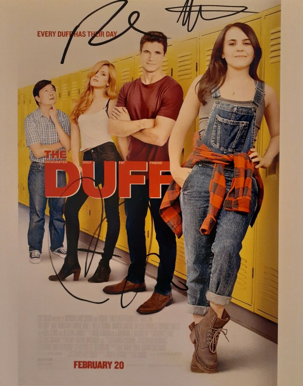 Mae Whitman signed 8x10