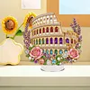 Landscape DIY Diamond Painting Acrylic Ornament Special Shaped Diamond Art Craft Kit for Home Decor