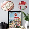 Diamond Painting-DIY Special Shaped Drill Pearl Painting Lighthouse(30x40cm)