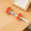 Picture Hanging Tool Magnetic Alignment Ruler with Built in Level Frame Positioning Tool 3 In 1 Fixed Point Balance Rulers for Photo Frames/Wall Decor/Mirrors