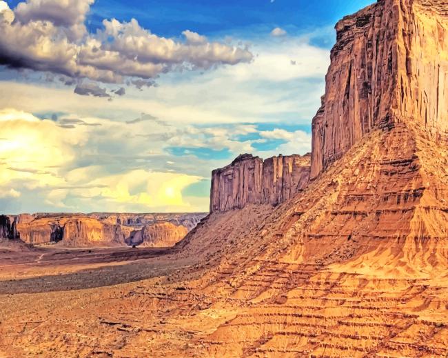 

Monument Valley Navajo Tribal Park – Paint By Numbers - 40*50CM, 501 Original