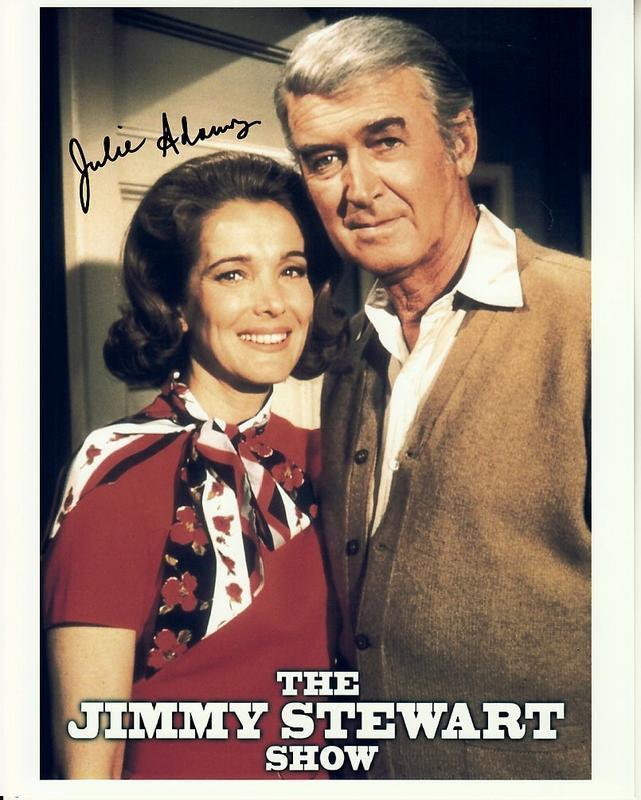 JULIE ADAMS hand-signed THE JIMMY STEWART SHOW 8x10 lifetime coa NICE PORTRAIT