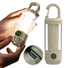 Super Bright Flashlight USB Charging 150LM Mini Camping Light for Hiking (Khaki)