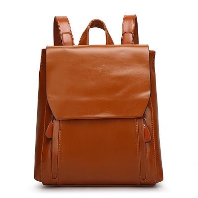 Phemia Oil Wax Leather Backpack