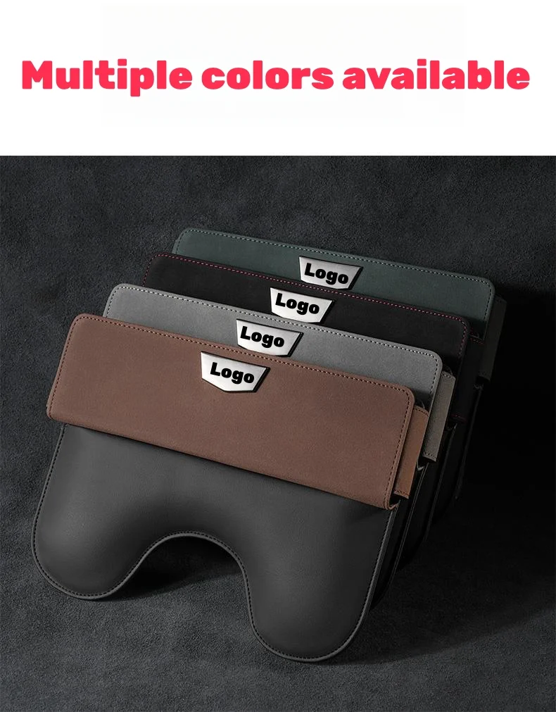 High-end custom suede car seat gap storage box