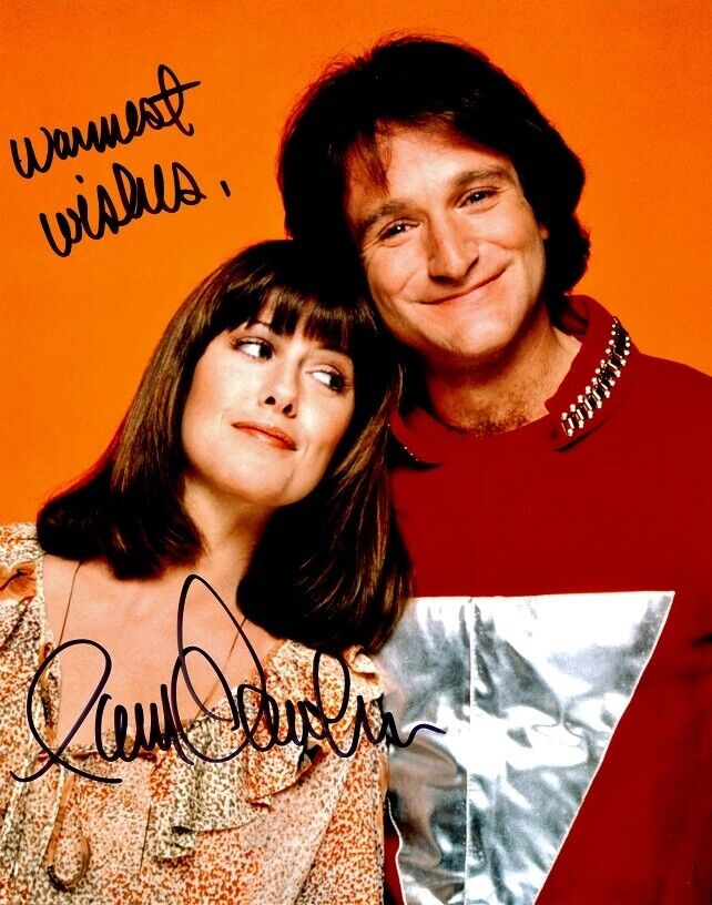 PAM DAWBER Signed Photo Poster painting - Mork & Mindy