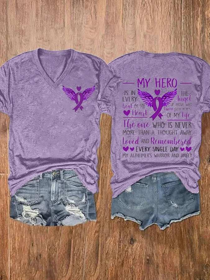 Alzheimer's awareness T-Shirt socialshop