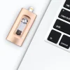 Cl&eacute; USB haute capacit&eacute; 3 en 1 avec s&eacute;curit&eacute; par empreinte digitale
