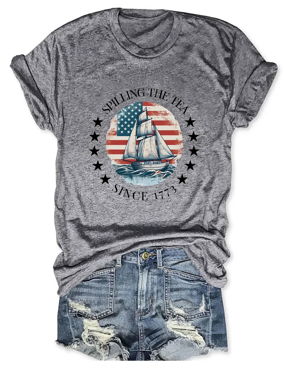 Spilling The Tea Since 1773 T-shirt