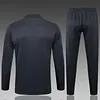 Joyfball 2025/2026 Argentina Half-Pull Training Suit Dark grey Football Jersey 1:1 Thai Quality Set