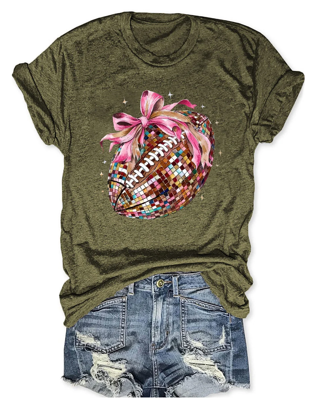 Football Coquette T-Shirt