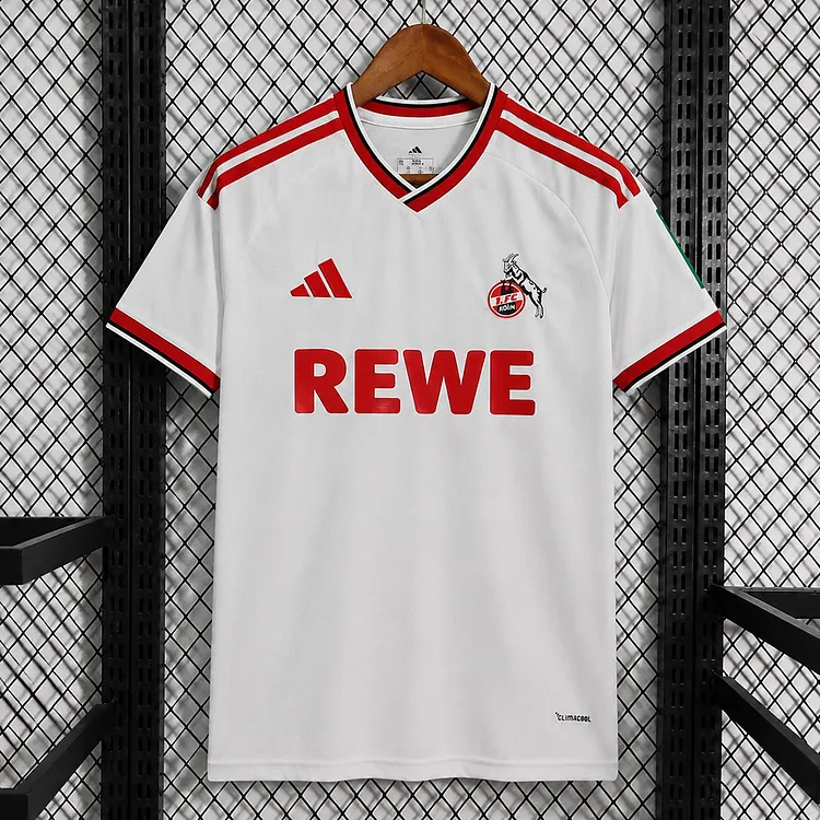 【S~4XL】1. FC K&ouml;ln 26/27 Home Jersey 1:1 Thai Quality