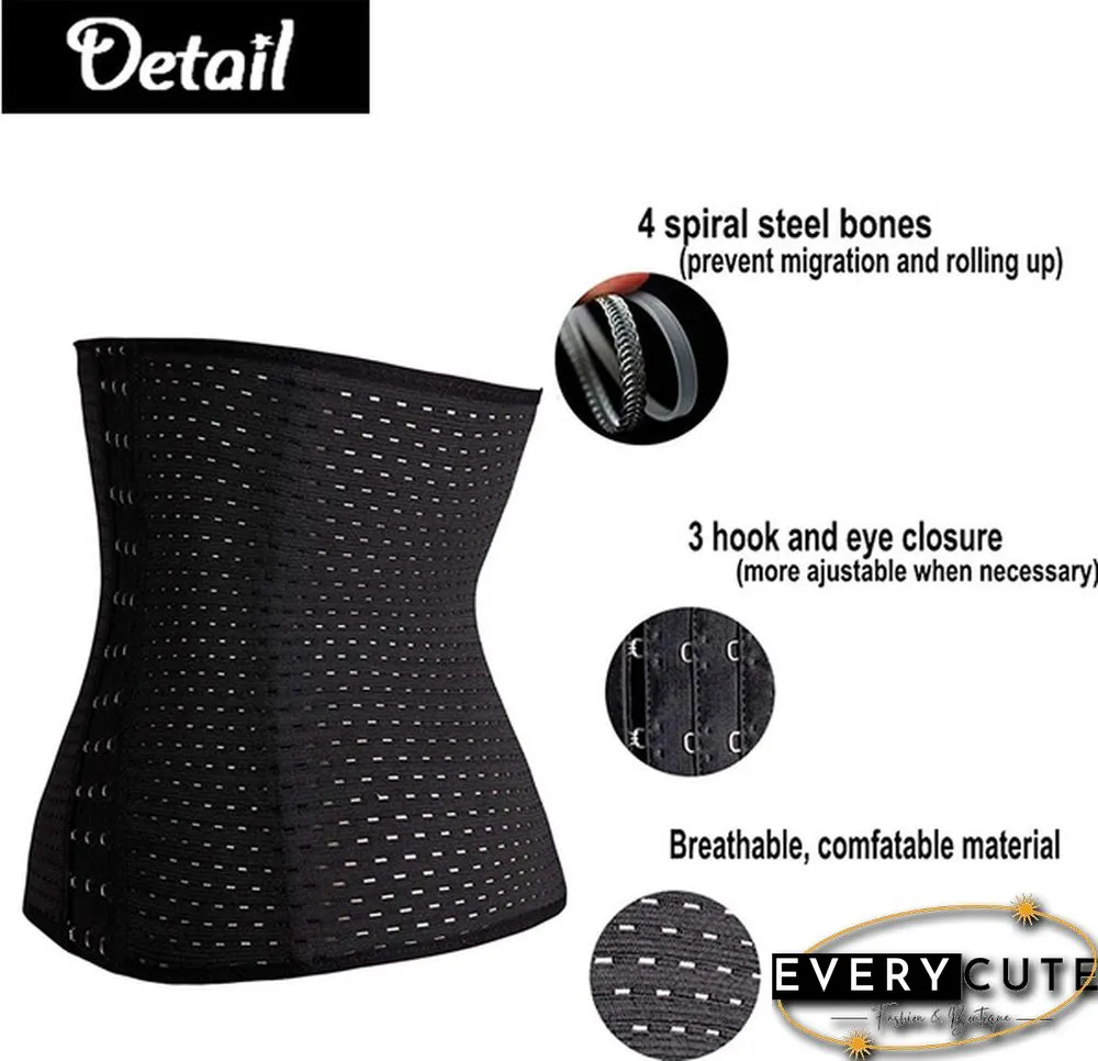 Waist Trainer Corset for Weight Loss Sport Workout Body Shaper Tummy Fat Burner