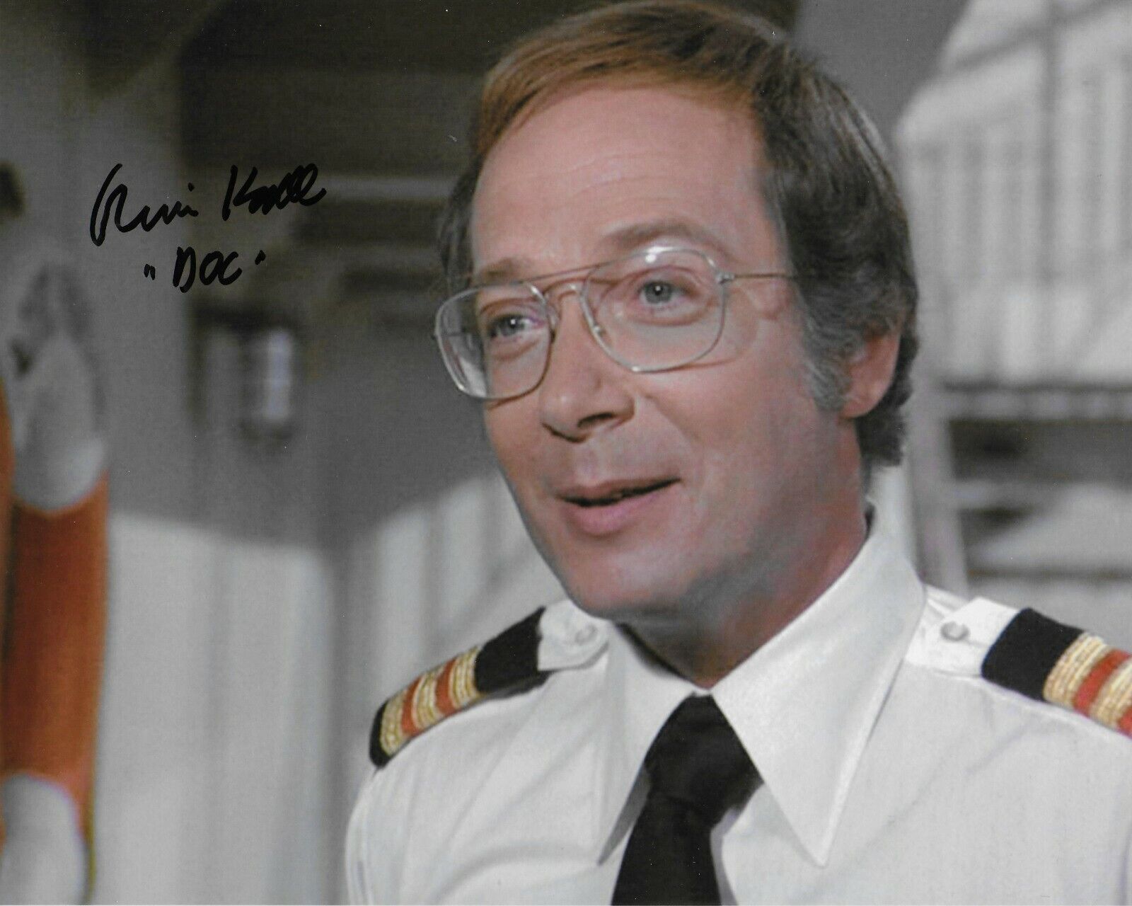 Bernie Kopell Love Boat #7 Original Autographed 8X10 Photo Poster painting