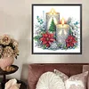 Christmas Candle-Special Shaped Diamond Painting