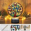 Acryl Schmetterling Baum des Lebens doppelseitig - 5d DIY Bastellampe
