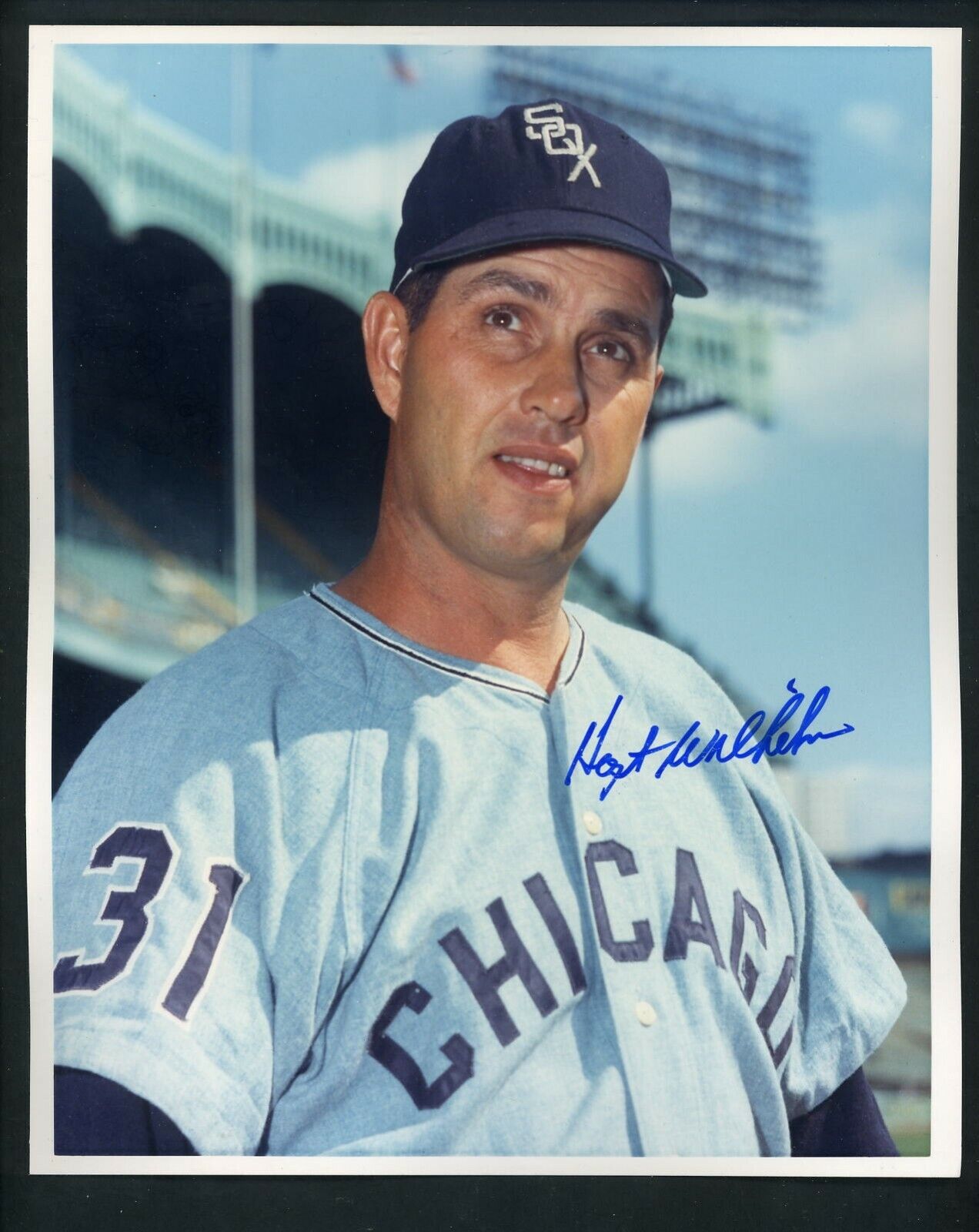 Hoyt Wilhelm Signed 8x10 Photo Poster painting Autographed Chicago White Sox SHIPPING IS