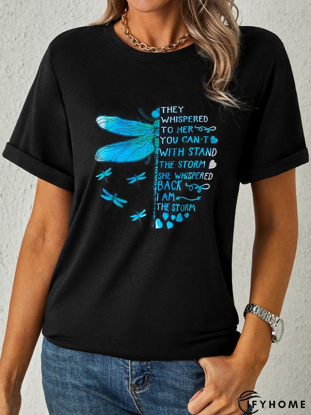 Casual Short Sleeve T-Shirt | IFYHOME