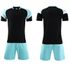 Custom Plain Soccer Jersey Set for Men Football Wear Manufacturer