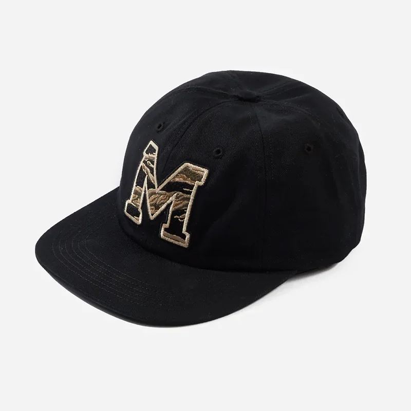 Cotton Twill M Embroidered 6 Panel Cap  Hat