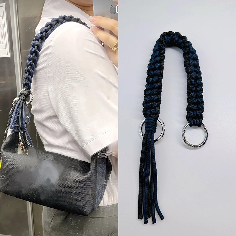 Polyester Zinc Alloy Color Block Solid Color Bag Strap