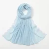 Soft Chiffon Fashion Lace Edge Shawl Women Hijab Scarf