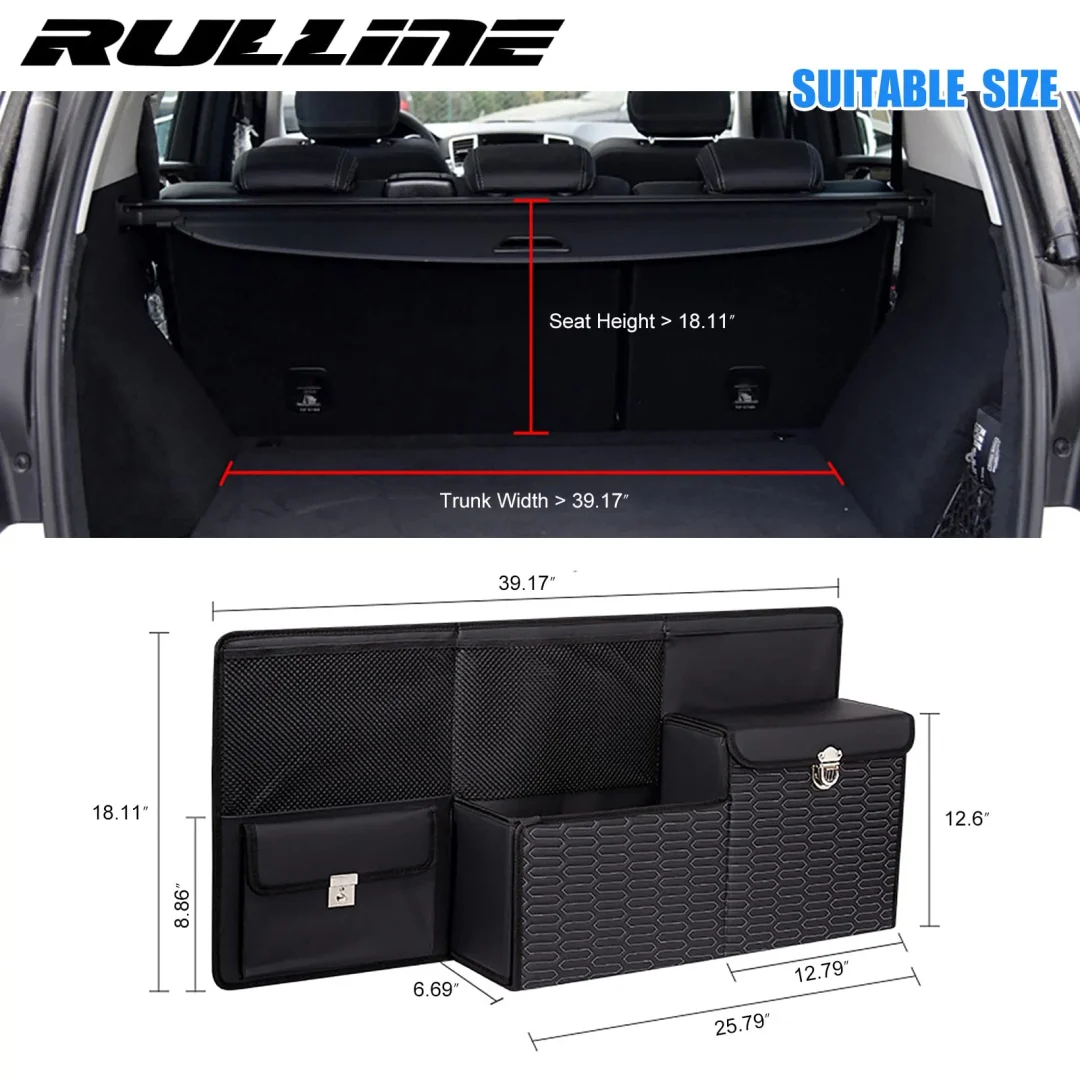 Automobile Trunk Storage Bag Hanging Net