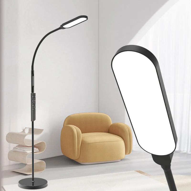 Creative Remote Control LED Eye Protection Floor Lamp