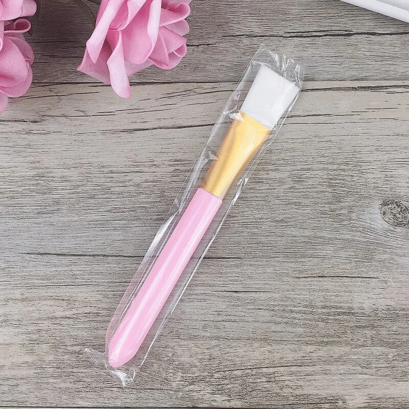 1PC High Quality Mask Brush Mud Dense Soft Hair Massage Handle Mixing Makeup Brushes Face Skin Care Tools Convenient Comfortable