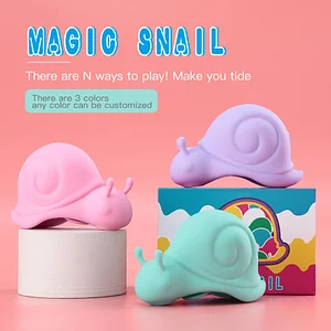 Cute Snail Sucking Jumping Egg - Tongue Licking Vibrating Masturbator for Women Adult Sex Toys