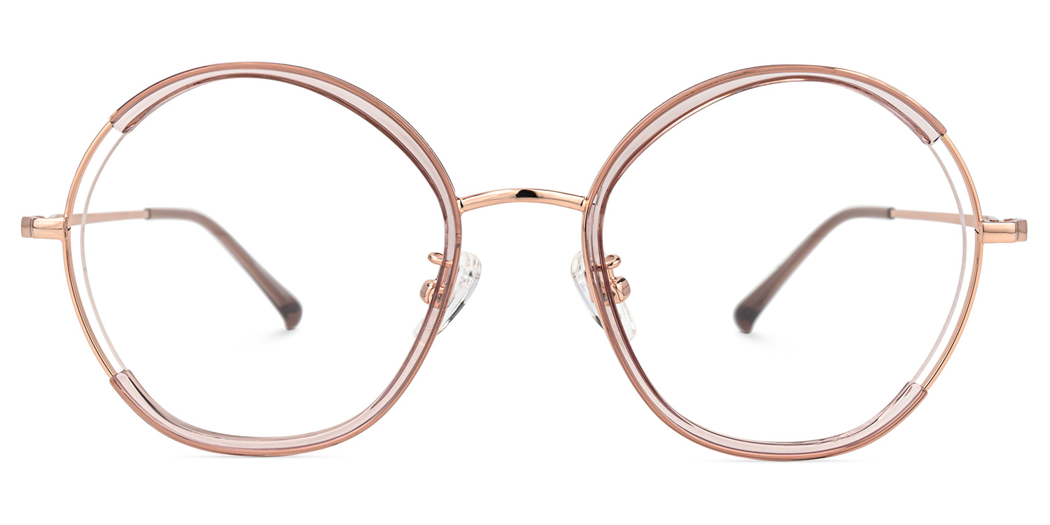 Sheppard Rosa Rund Brille Rosa