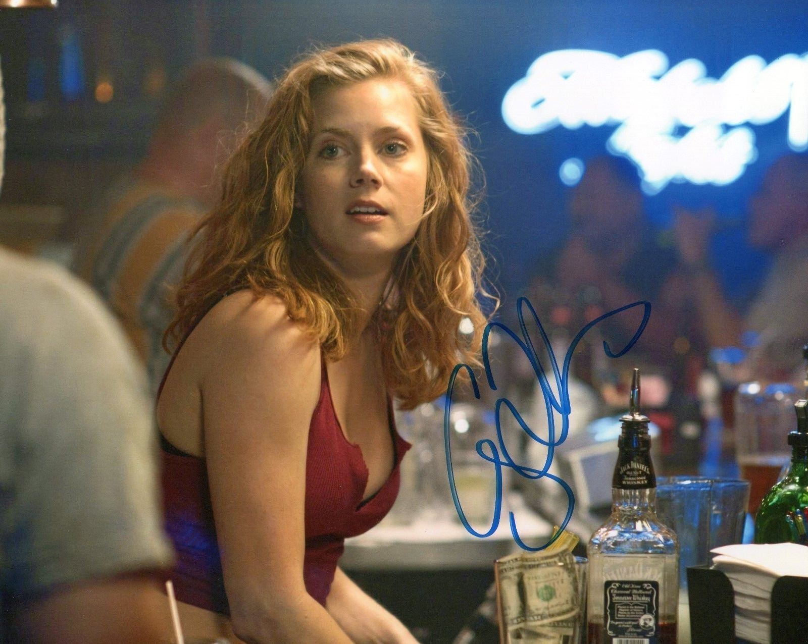 AMY ADAMS AUTOGRAPHED SIGNED A4 PP POSTER Photo Poster painting PRINT 19