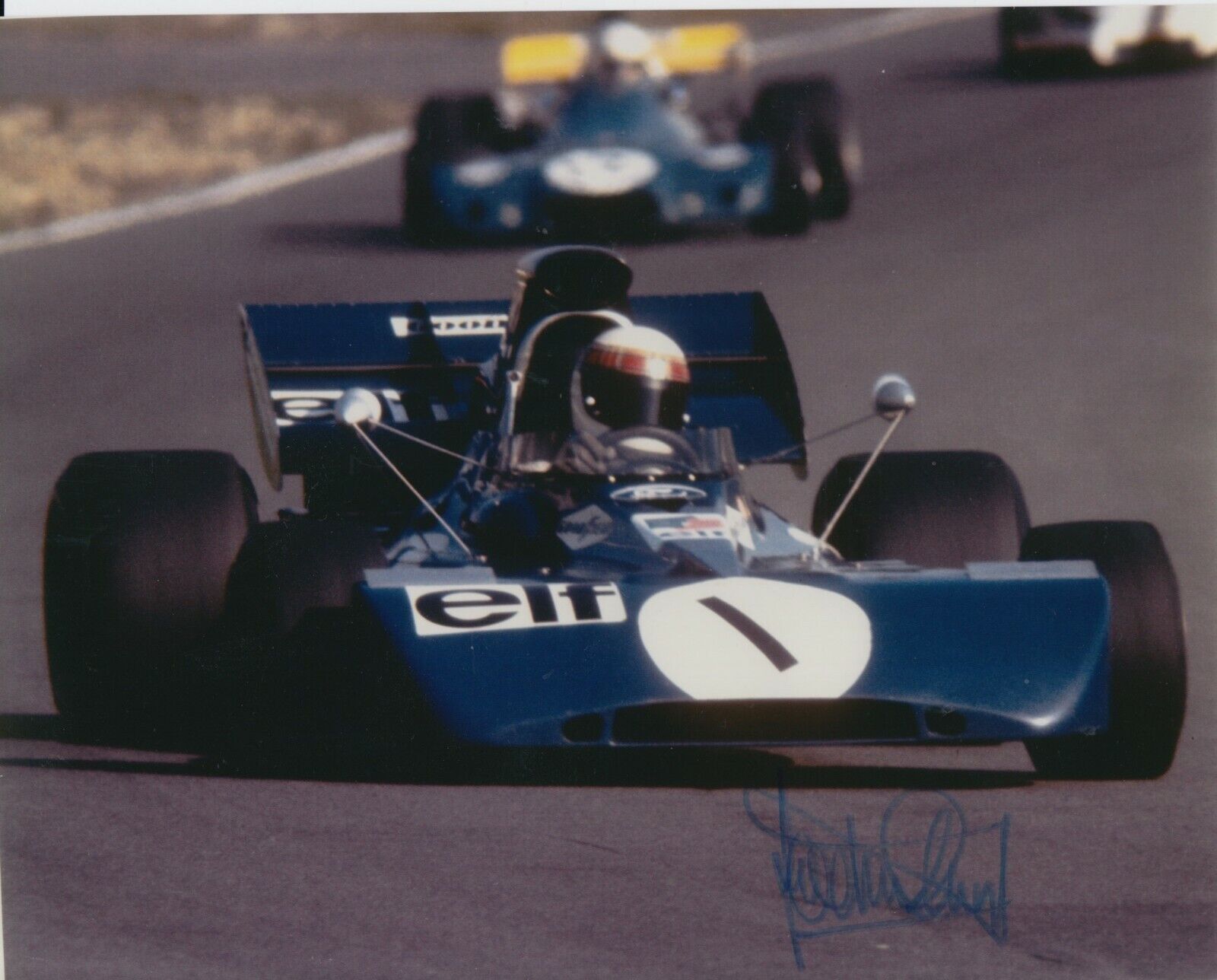 Jackie Stewart Hand Signed 10x8 Photo Poster painting - F1 Autograph.