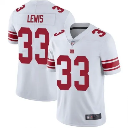 Men's New York Giants #33 Dion Lewis White Vapor Untouchable Limited Stitched Jersey 3CIA
