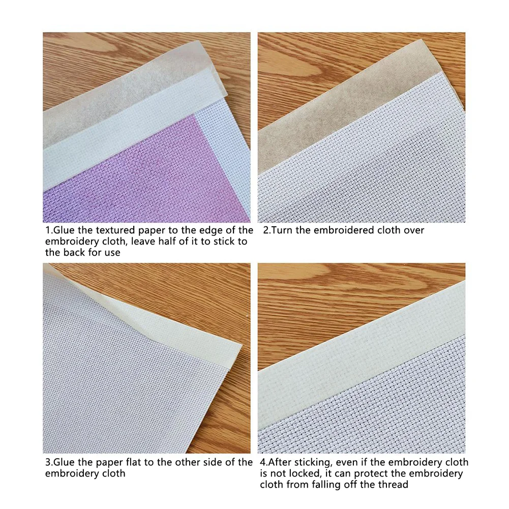 20m/Roll Anti-dirty Masking Tape Adhesive DIY Cross Stitch Sticker Writable