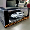 1/64 Scale Porsche 993 RWB porcelain pattern Diecast Car Model Toy Gift