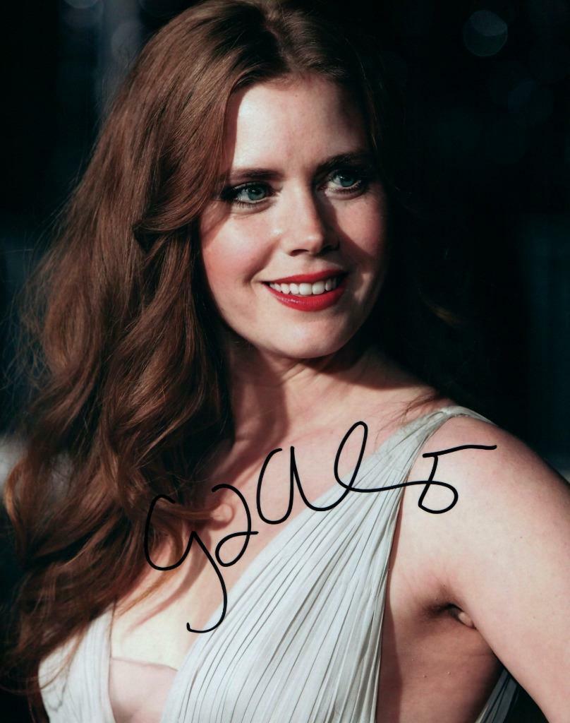 Amy Adams signed 8x10 Picture autographed Photo Poster painting Nice Photo Poster painting with COA