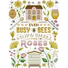 [Brand]House Of Bees - 14CT Stamped Cross Stitch - 30*41cm - Flower
