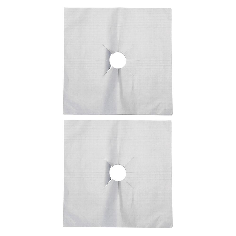 

Gas Stove Protector Reusable Gas Stove Burner Cover Liner Mat ( Silver, 501 Original