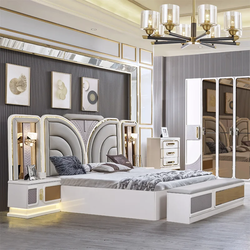 Modern Luxury Home Furniture Set Modern Design Bedrom Sets Comple