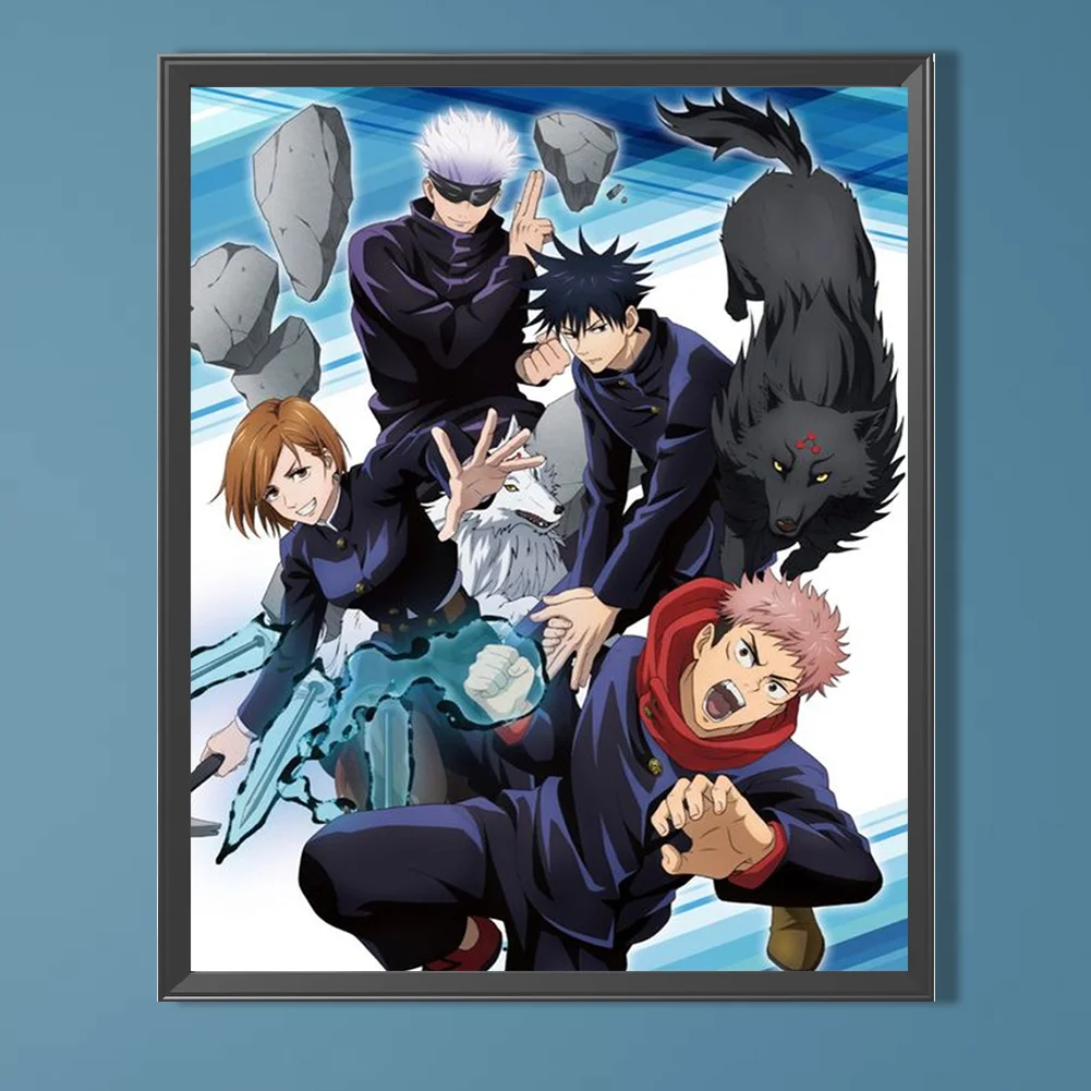 Diamond Painting - Full Round Drill - Gojo Satoru(Canvas|40*50cm)