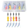 5Pcs Metal Fishing Lures Artificial Spinner Hard Baits Wobblers for Trout Bass