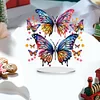  5D DIY Special Shape Diamond Painting Acrylic Desk Ornament Butterfly Decor Kit