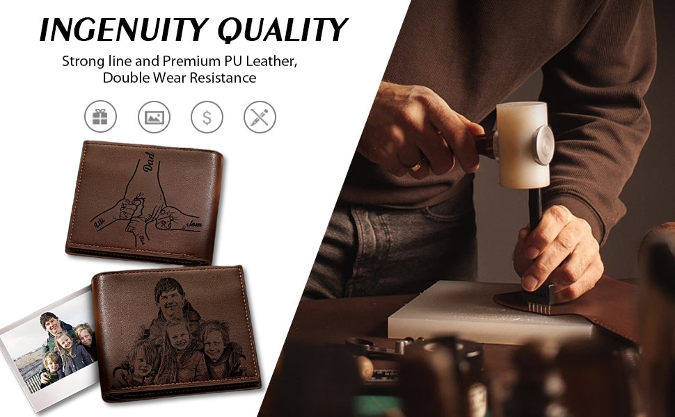 engraved wallet for men