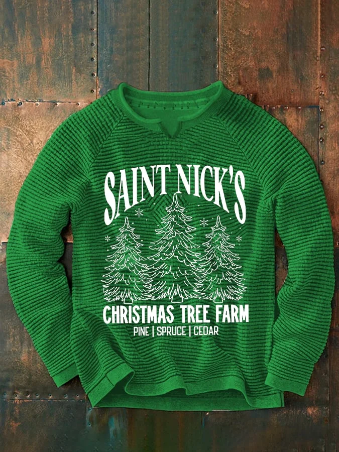 Men'S Christmas Printed Sweatshirt