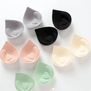 Curesgood Removable Lingerie Push Up Water Drop Shape Bikini Padding Inserts Women Clothes Accessories Breast Bra Inserts Chest Cups Pad